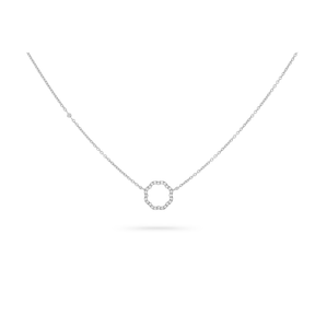 MIMOSA white gold Pendant 25 Diamonds
