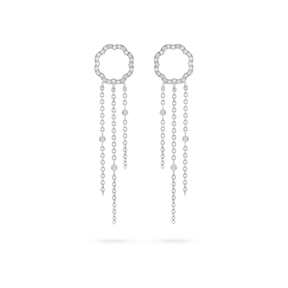 Arty MIMOSA white gold Earrings 54 Diamonds