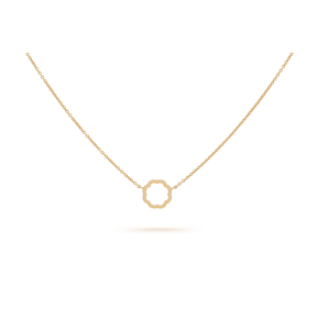 Minimalist MIMOSA gold Pendant necklace